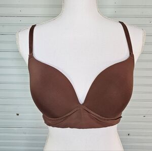STRM LINE Brown Padded Bra Size 36C